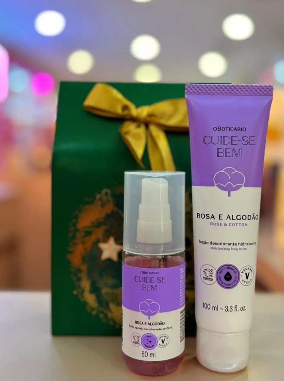 Kit rosa e algodão o boticário  - Foto 2