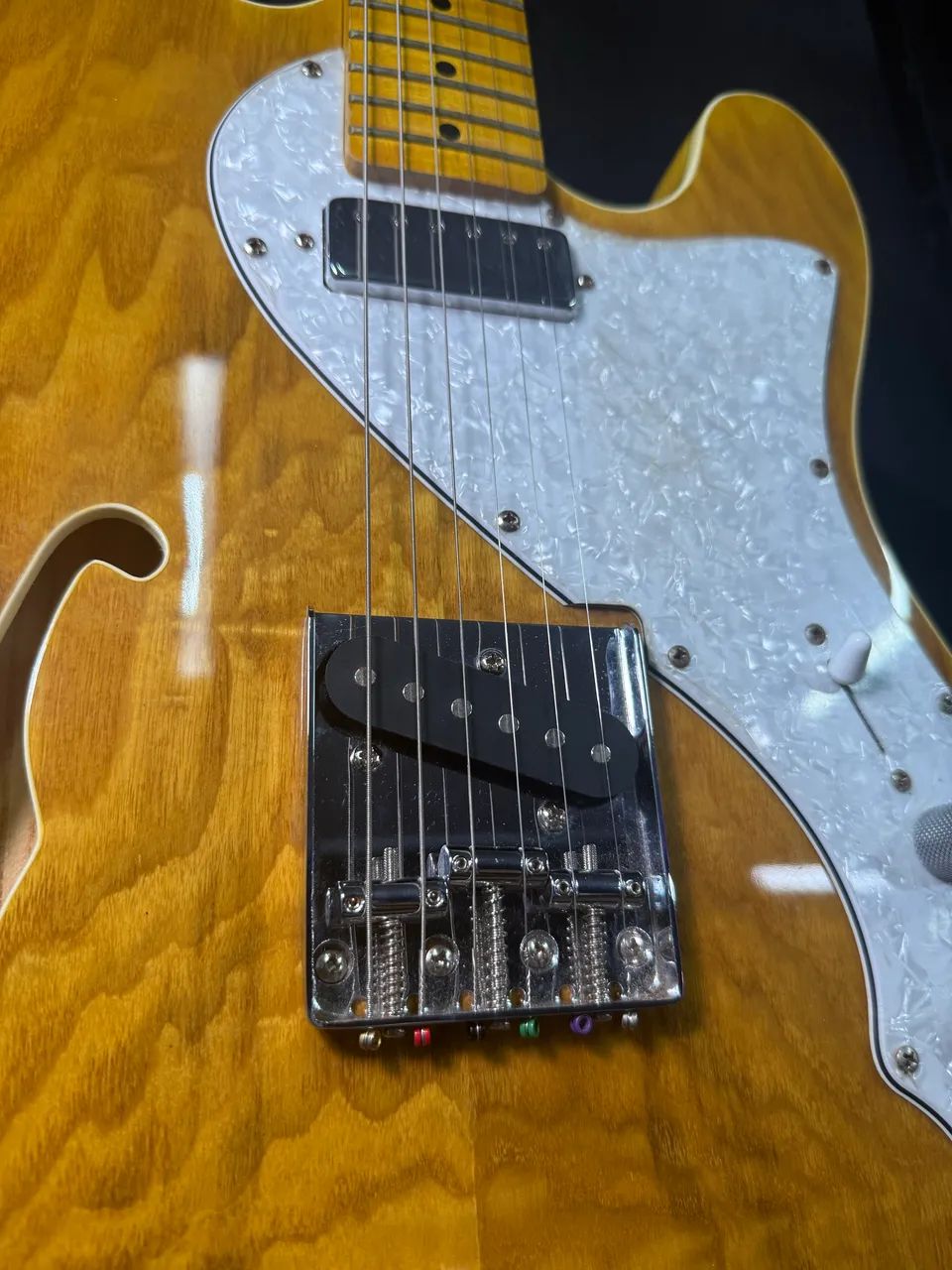 Guitarra  Telecaster com Case de luxo  - Foto 4