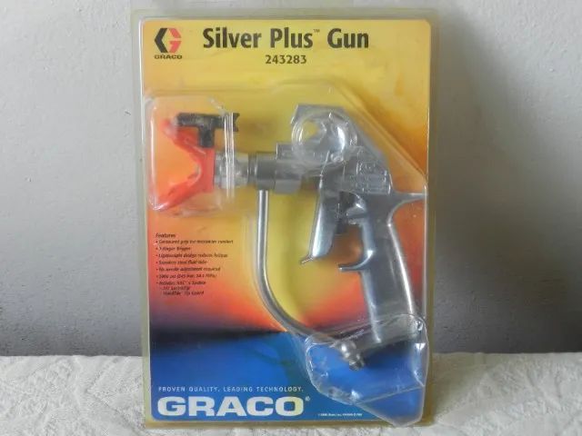 Silver Plus Gun – A New Addition to the Original Graco Spray Gun Box for Painting Only R$1,299.00