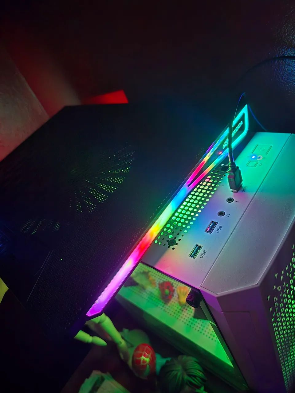 Base para Notebook Gamer NBC510BK, até 17,3" VENDO OU TROCO - Foto 3