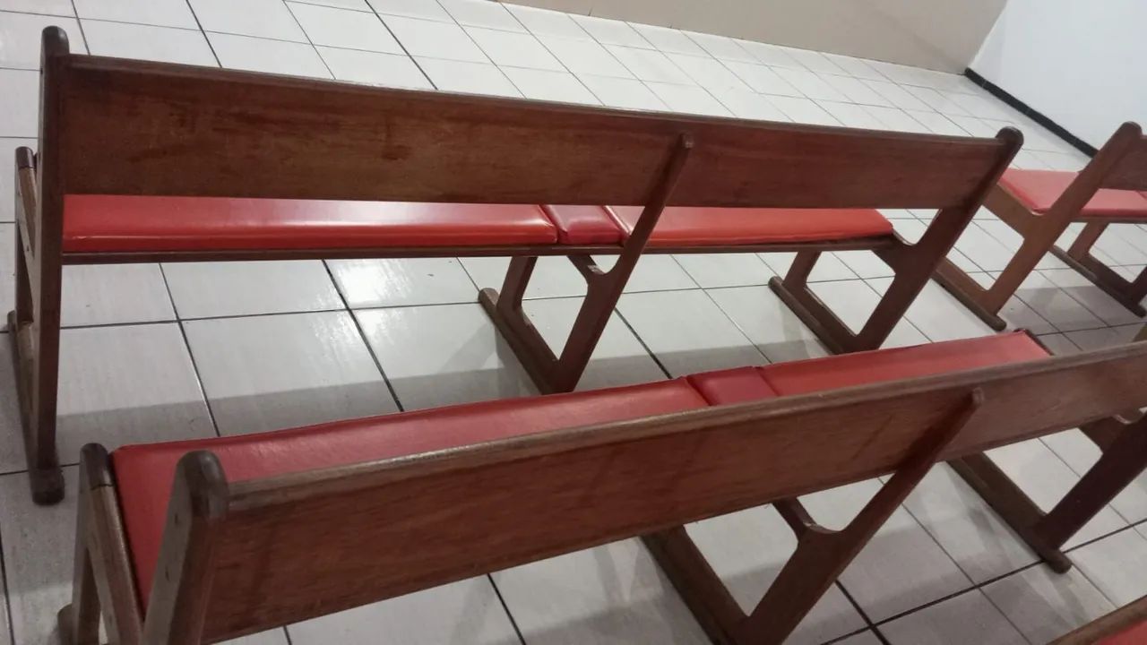 Bancos de Madeira para Igreja/Auditório - Foto 5