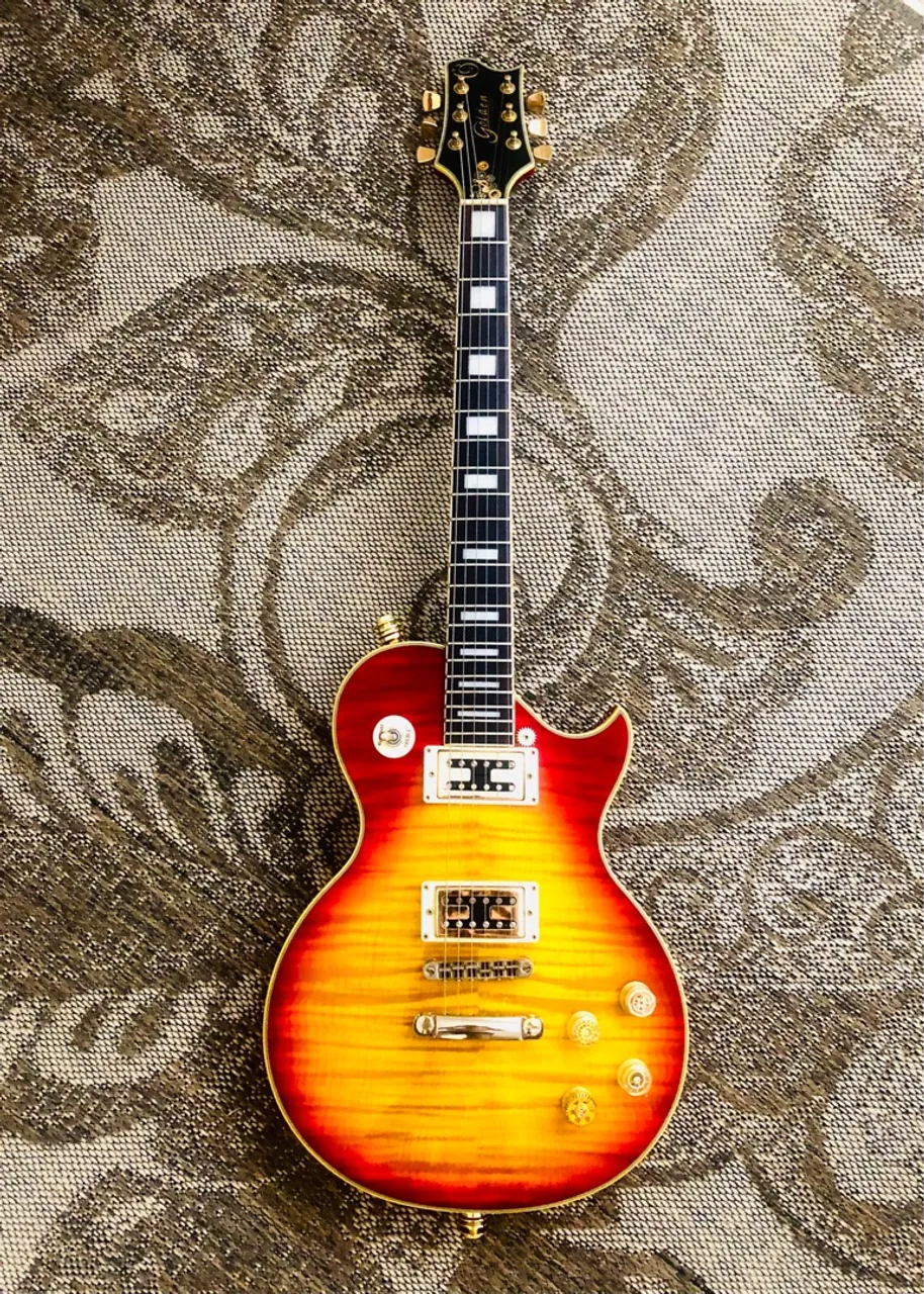 Guitarra Golden Les Paul Sunburst