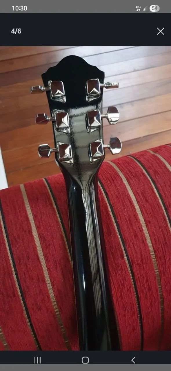 Ibanez aço V72 ECE BK Exelente som regulado - Foto 4