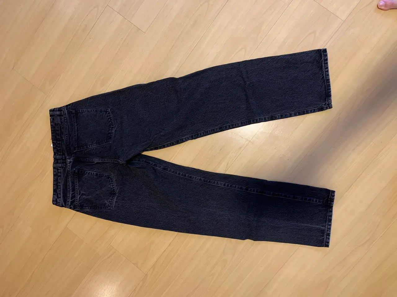 Nova Calça Zara reta cinza escuro  - Foto 3