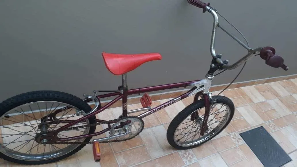 Bicicleta BMX Caloi Cross Seta Antiga.