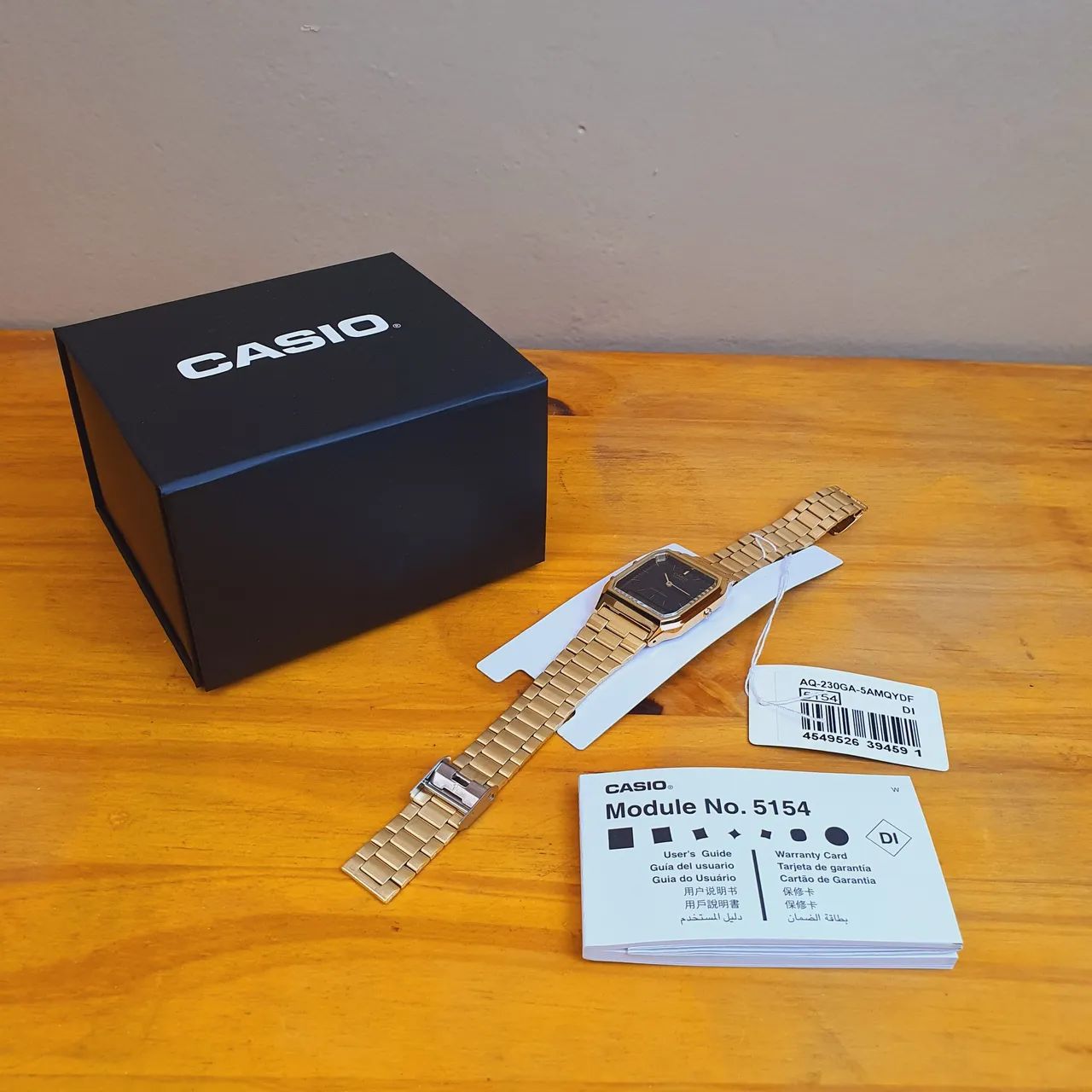Casio AQ-230GA Dourado  - Foto 3