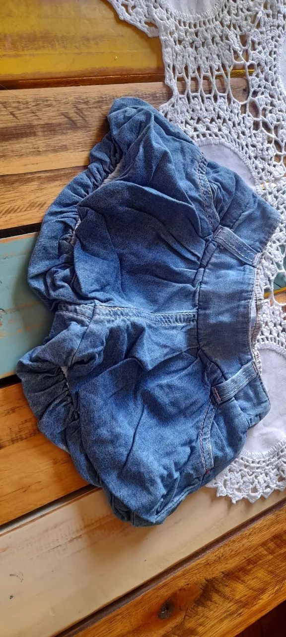 Short jeans infantil - Foto 3