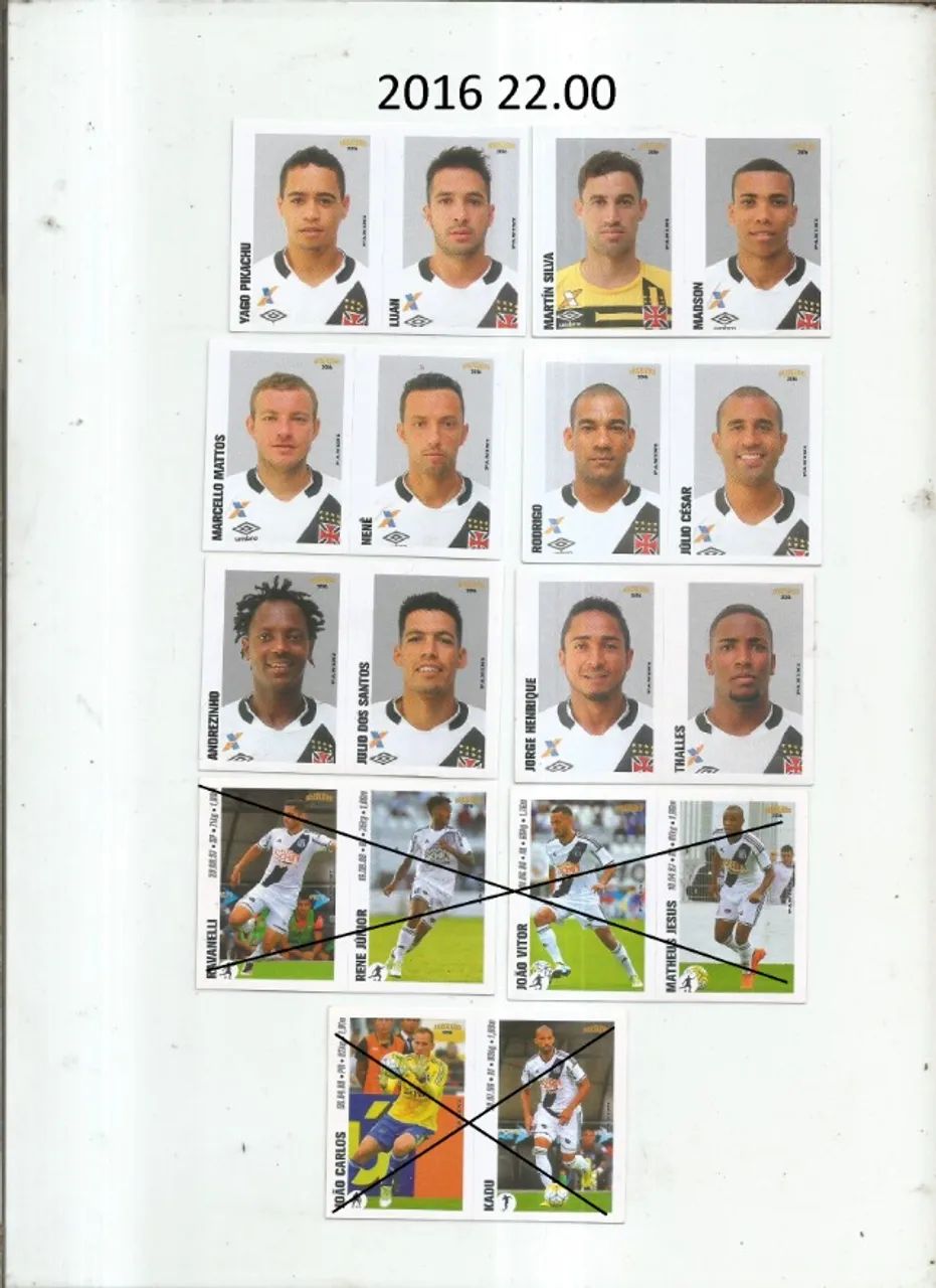 FIGURINHAS VASCO VARIOS ANOS E CAMPEONATOS - Foto 3