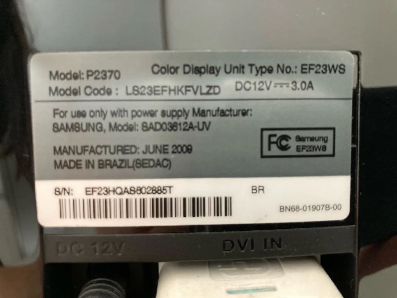 Monitor Samsung SyncMaster P2370 23" - Foto 3