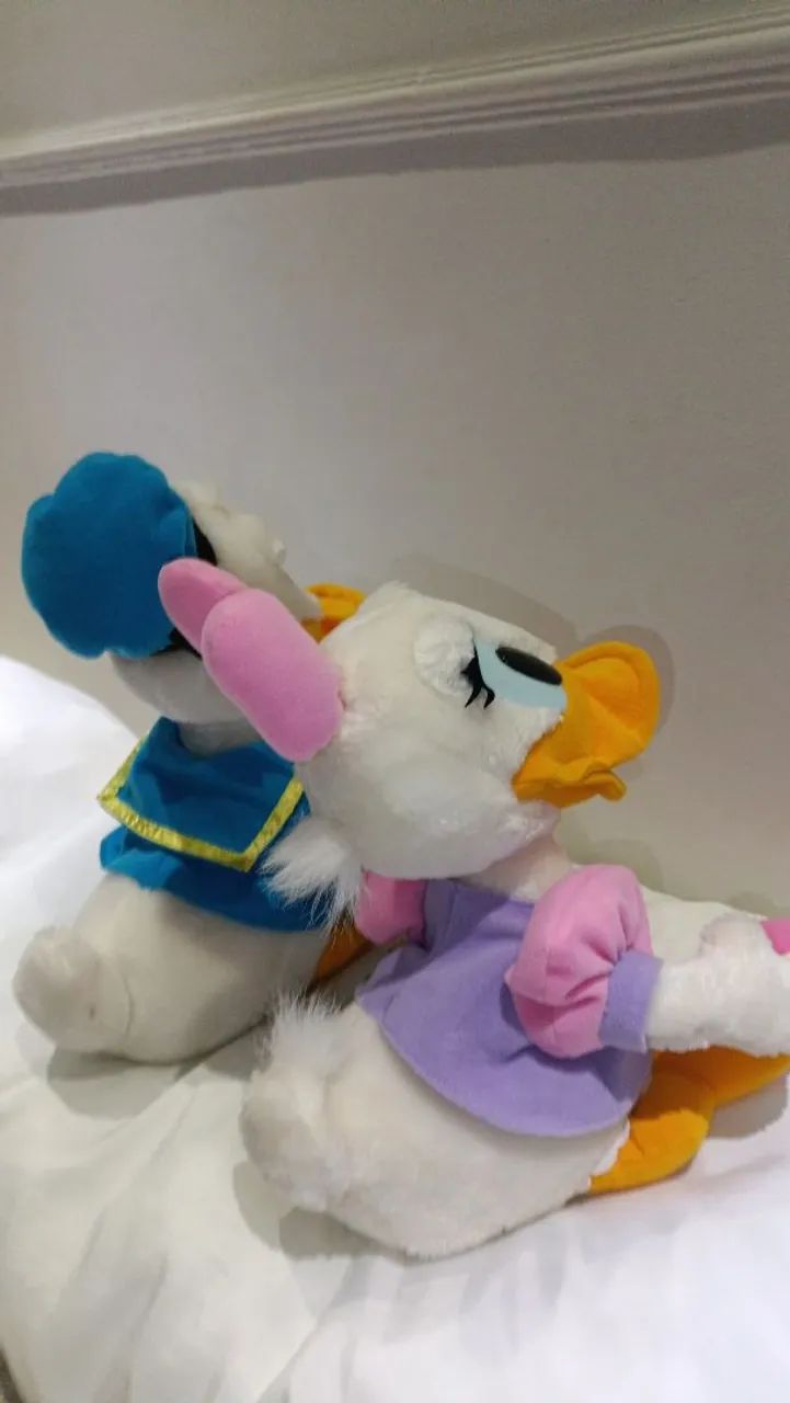 Par de Pelúcias Disney - Donald e Margarida Ducktales  - Foto 4