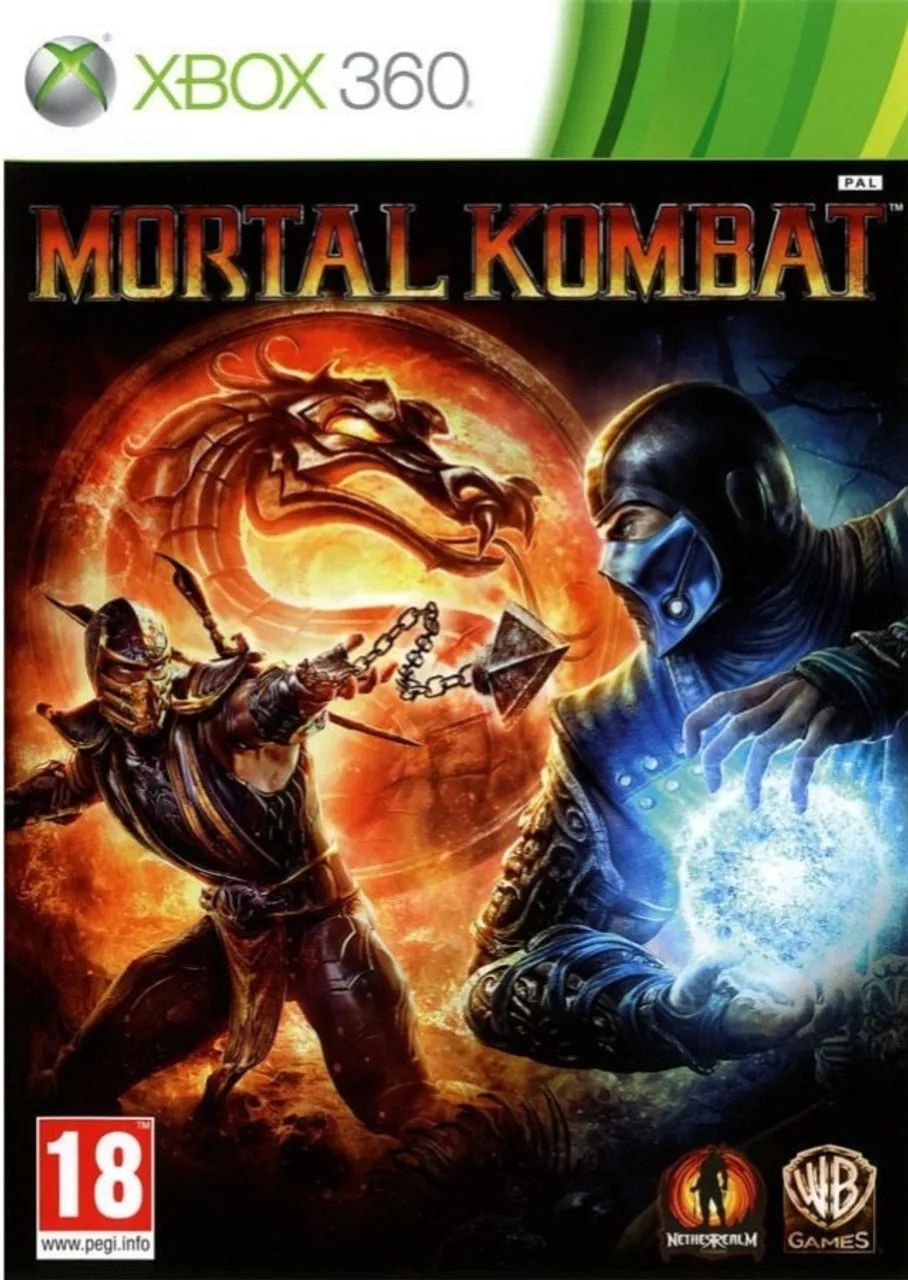 Mortal Kombat 9 Xbox 360