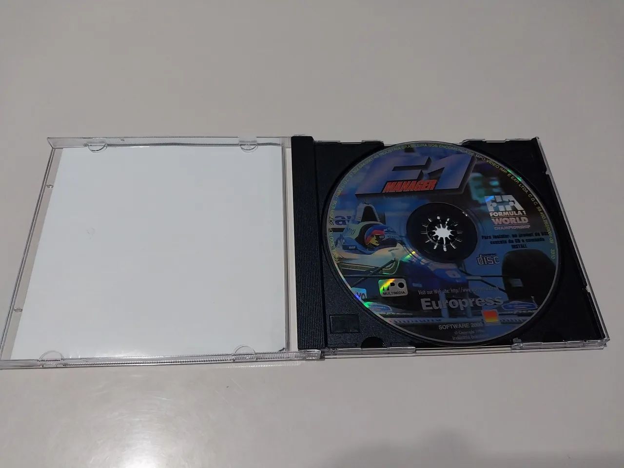 F1 Manager simulador para PC ano 1996 raro - Foto 3