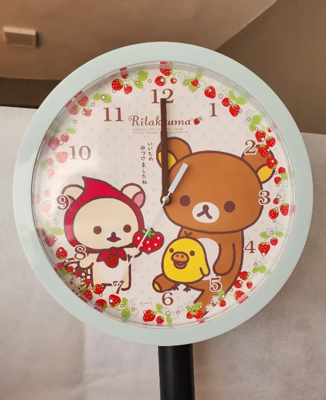 Relógio de Parede - Rilakkuma Sanrio