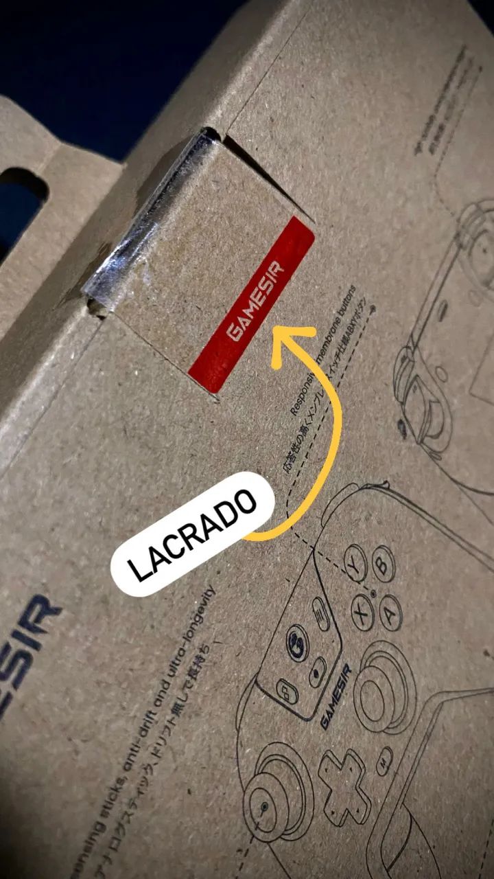 Controle s/ Fio Gamesir -Original - VALOR DE BLACK - Foto 2