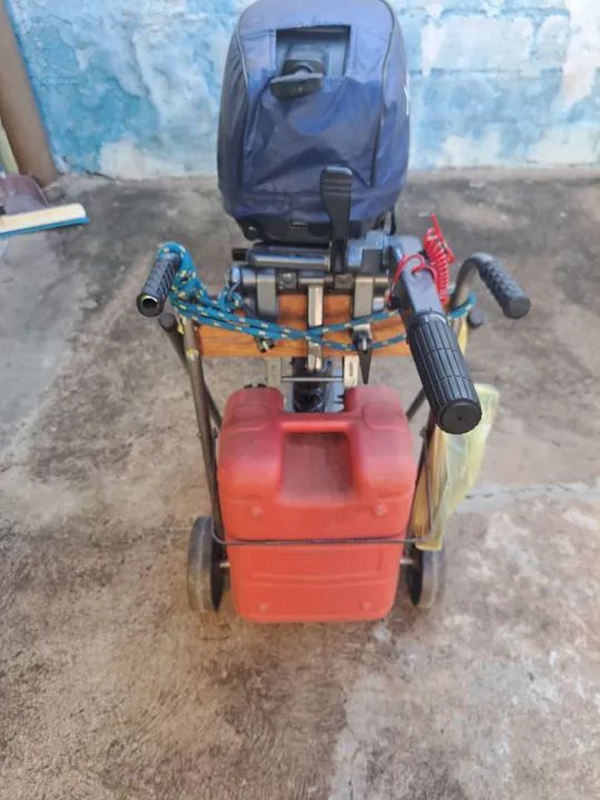 Motor Popa Yamaha 2 tempos 15GMHS - Foto 5