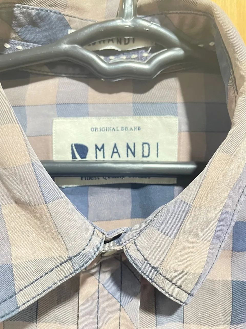 Camisa xadrez masculina - Foto 4