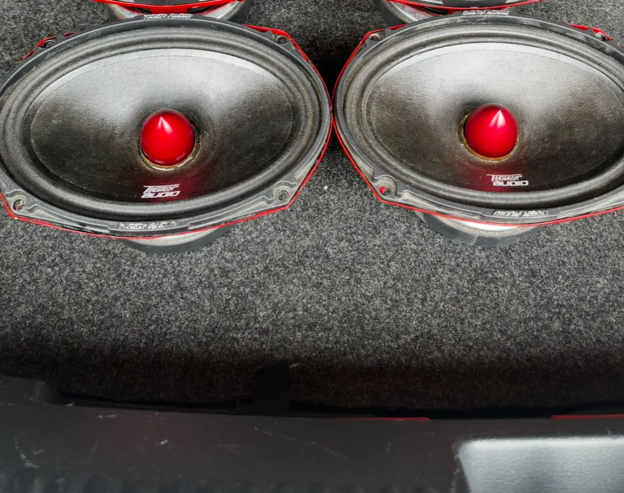 1 Par de Triaxial 6x9 Tiger Audio 220WRMS