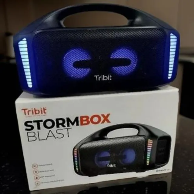 Lacrada e ORIGINAL Caixa TRIBIT Stormbox 90W Ipx7 Até 30h GRAVE ABSURDOS