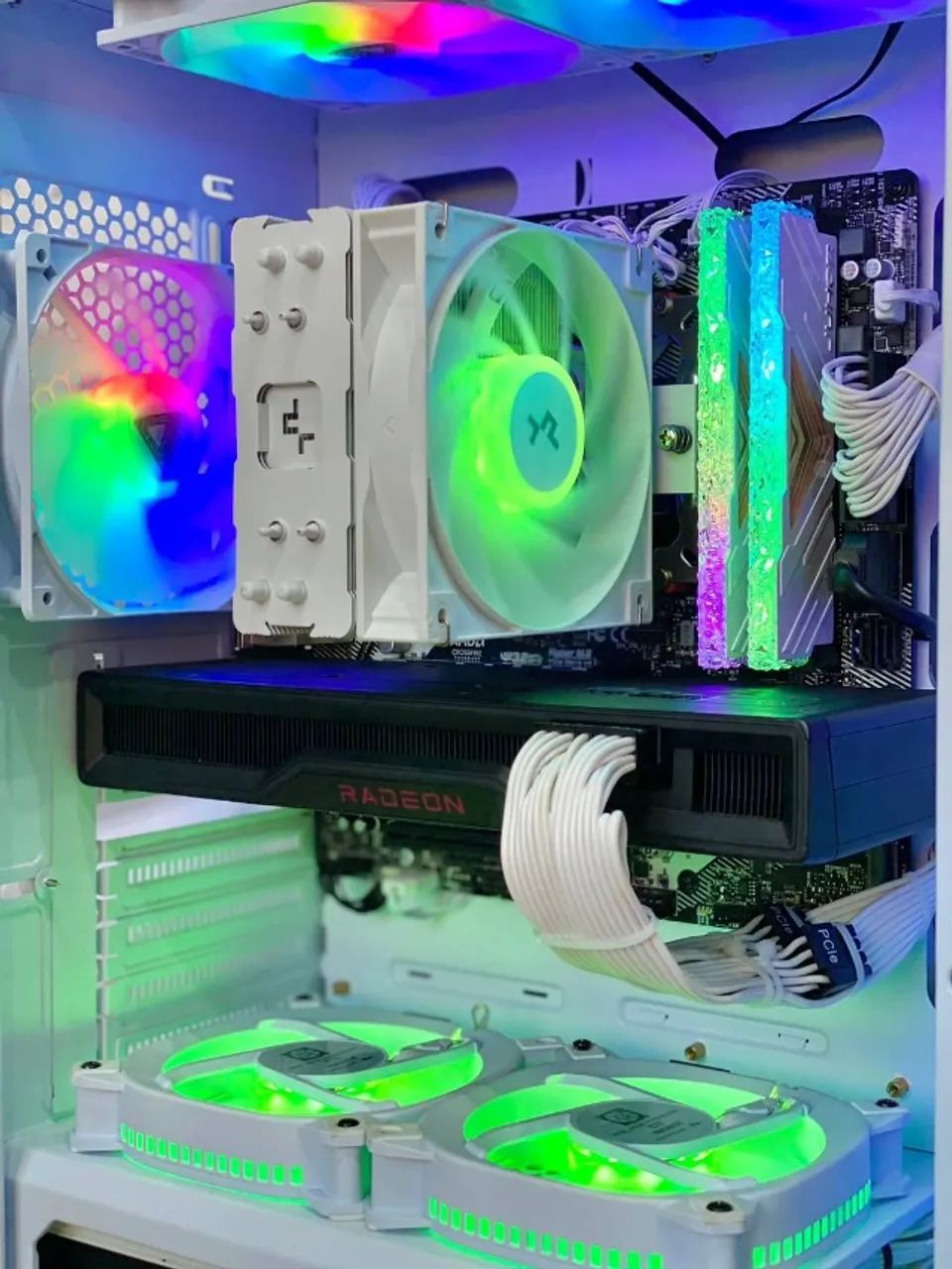 PC GAMER RYZEN 5 5600/ B550 ASROCK WIFI/ RX 6750XT 12GB - Foto 4