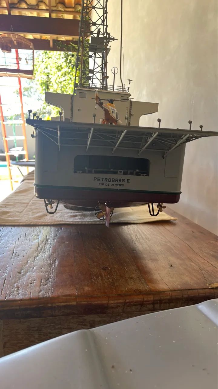 Raridade maket profissional barco petrobras Ii - Foto 2