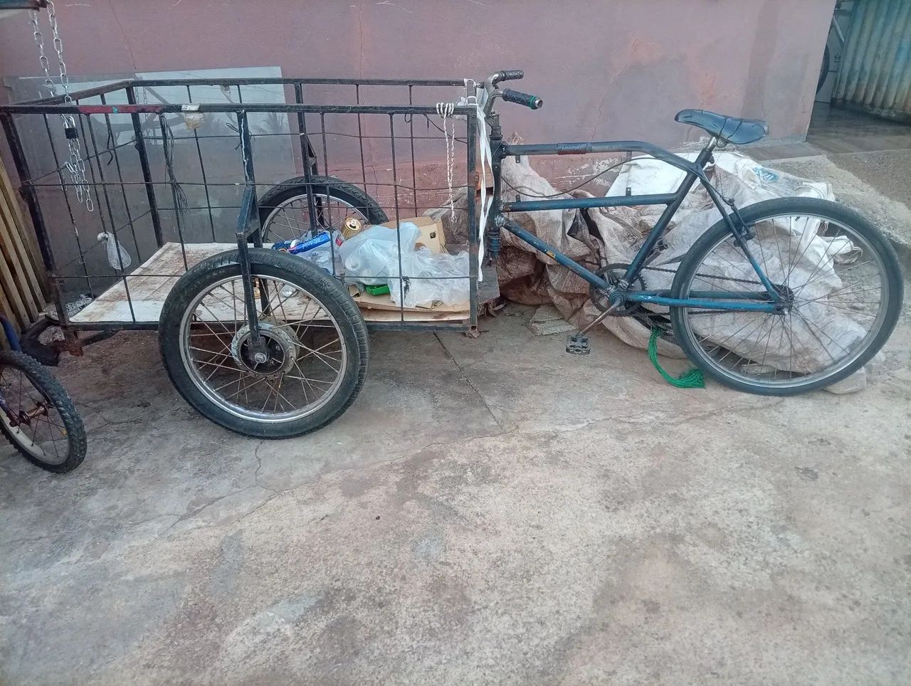 Carrinho de reciclagem  - Foto 3