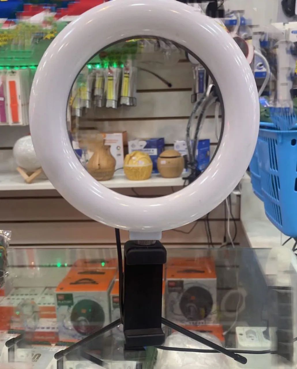 Ring Light com suporte de celular  - Foto 2