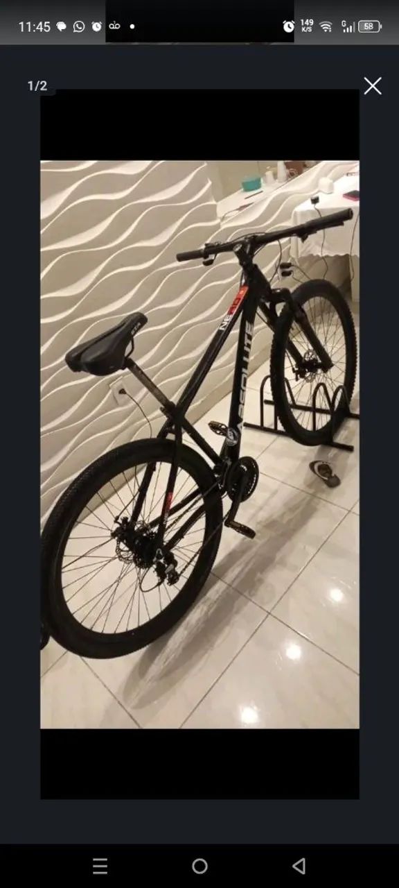 Bicicleta aro 29 1500