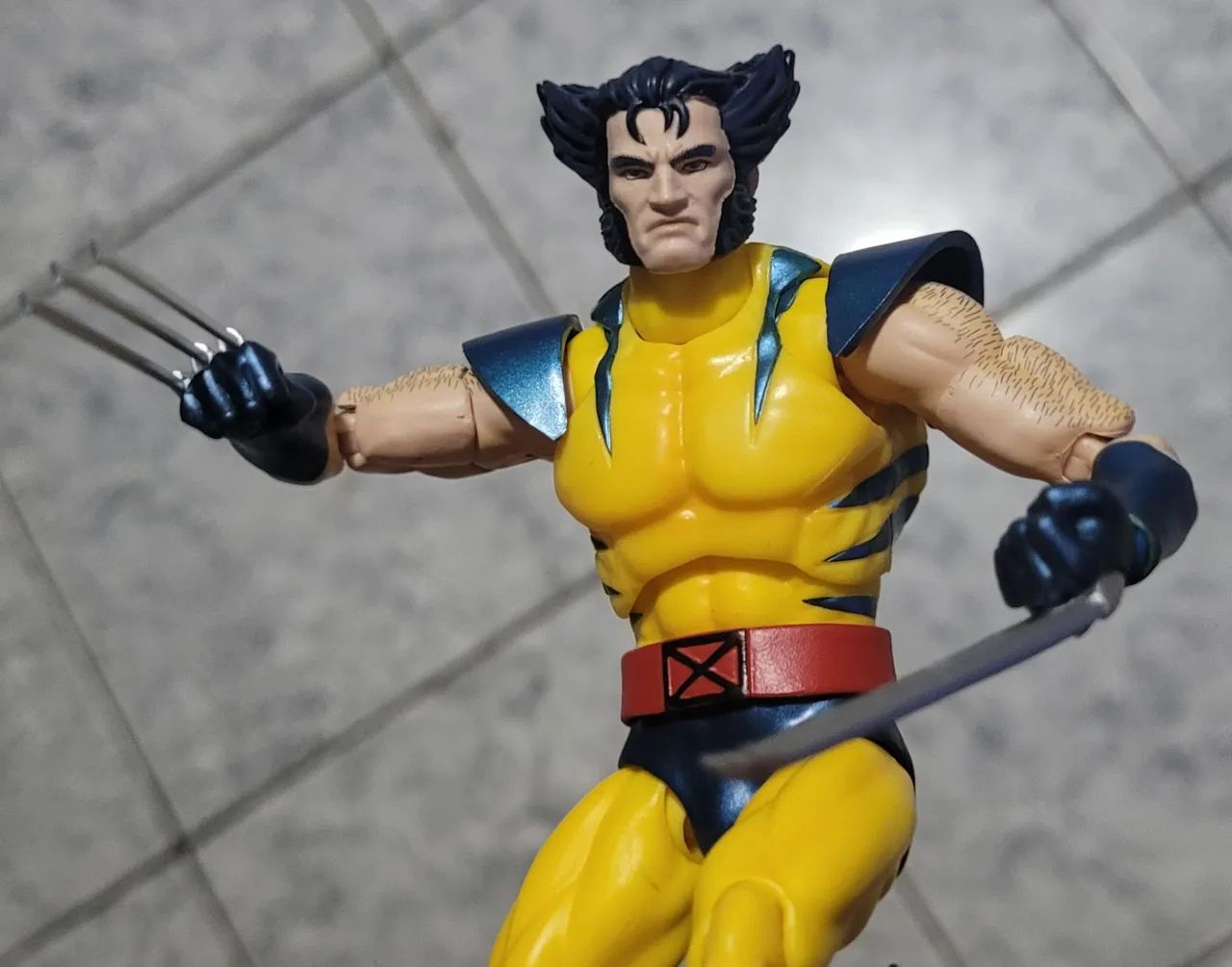 2 bonecos wolverine e magneto action figure xmen mutantes - Foto 5