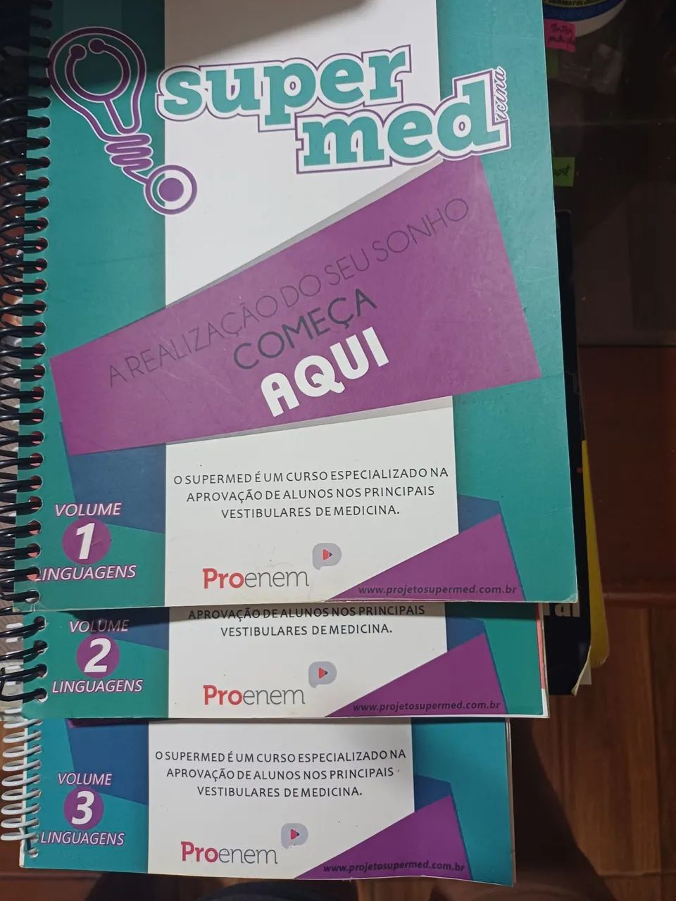 Apostila Curso preparatório Medicina Super Med  - Editora Proenem 