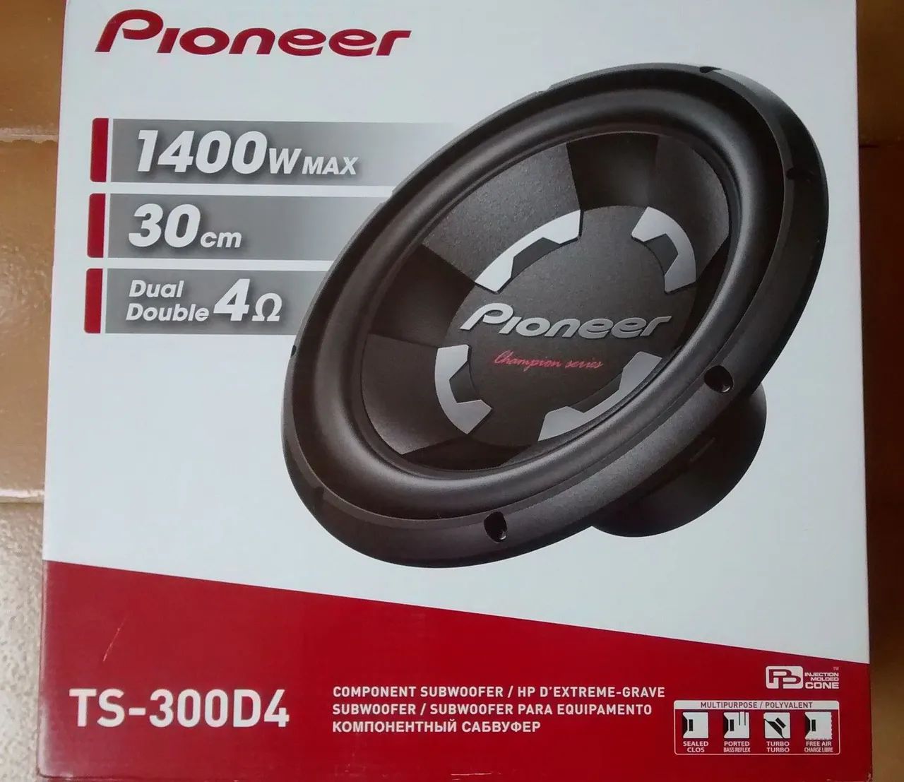 Subwoofer Pioneer Bobina Dupla  - Foto 4