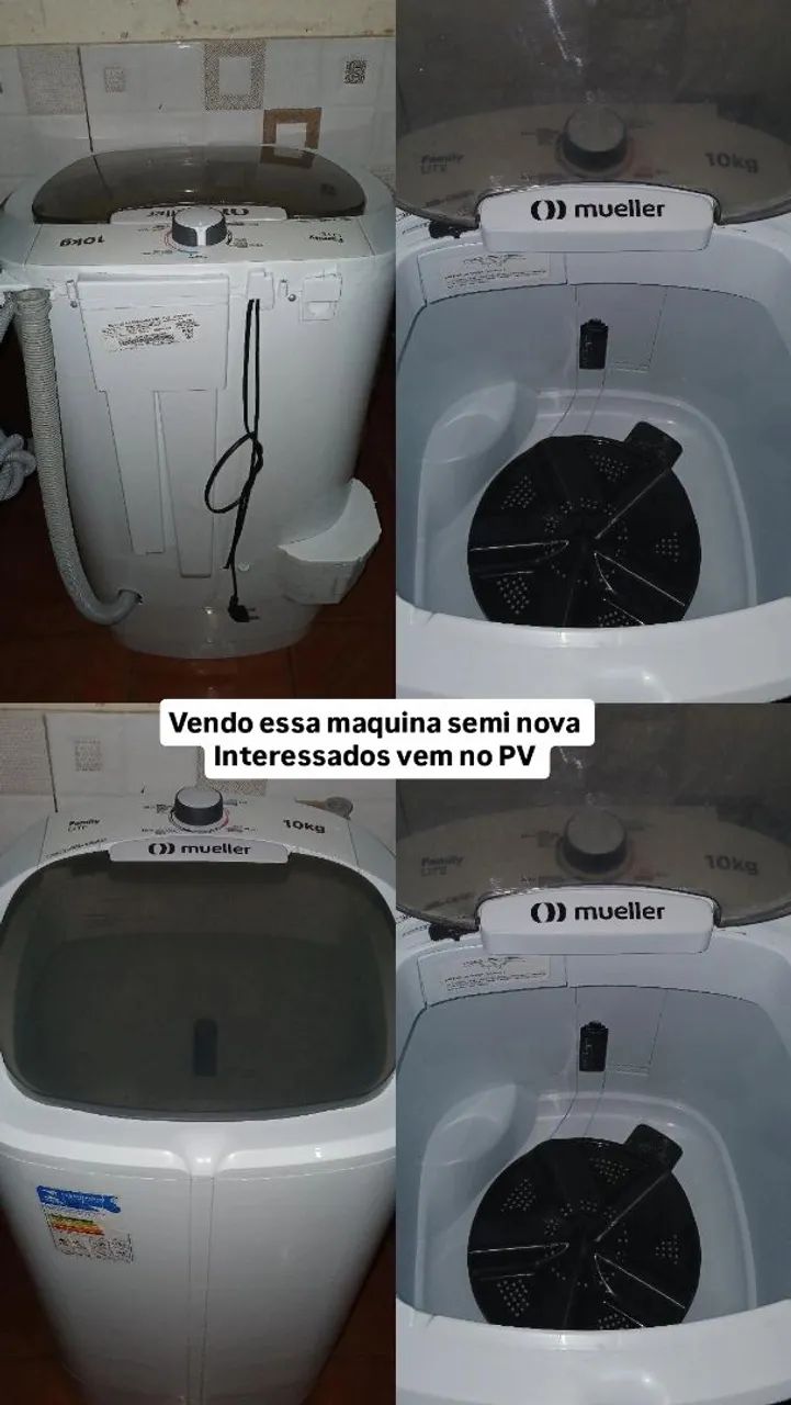 Vendo essa máquina de lavar semi nova 