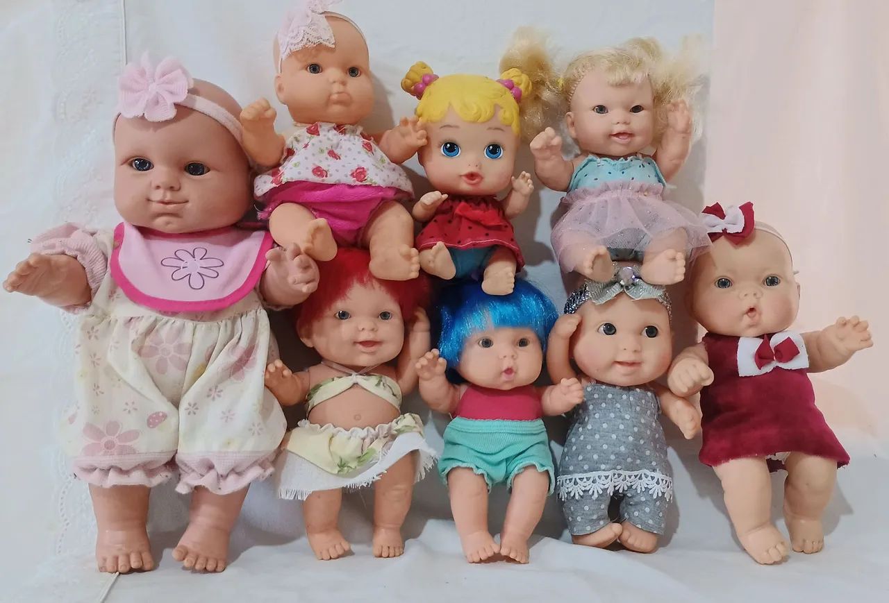 Lote de bonecas de borracha lindas e super conservadas  - Foto 3