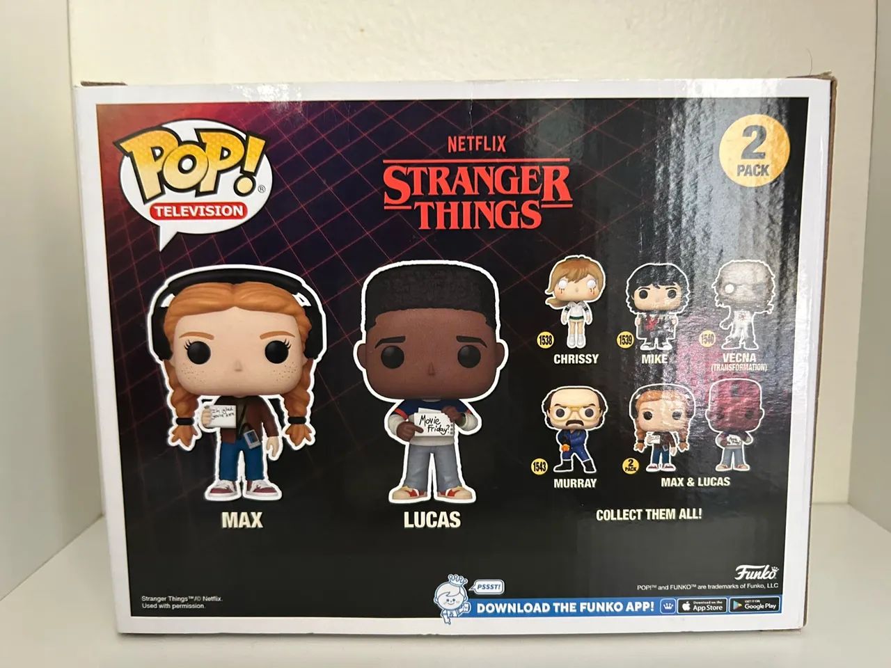 FUNKO POP! MAX E LUCAS -  2 PACK - ST - Foto 3