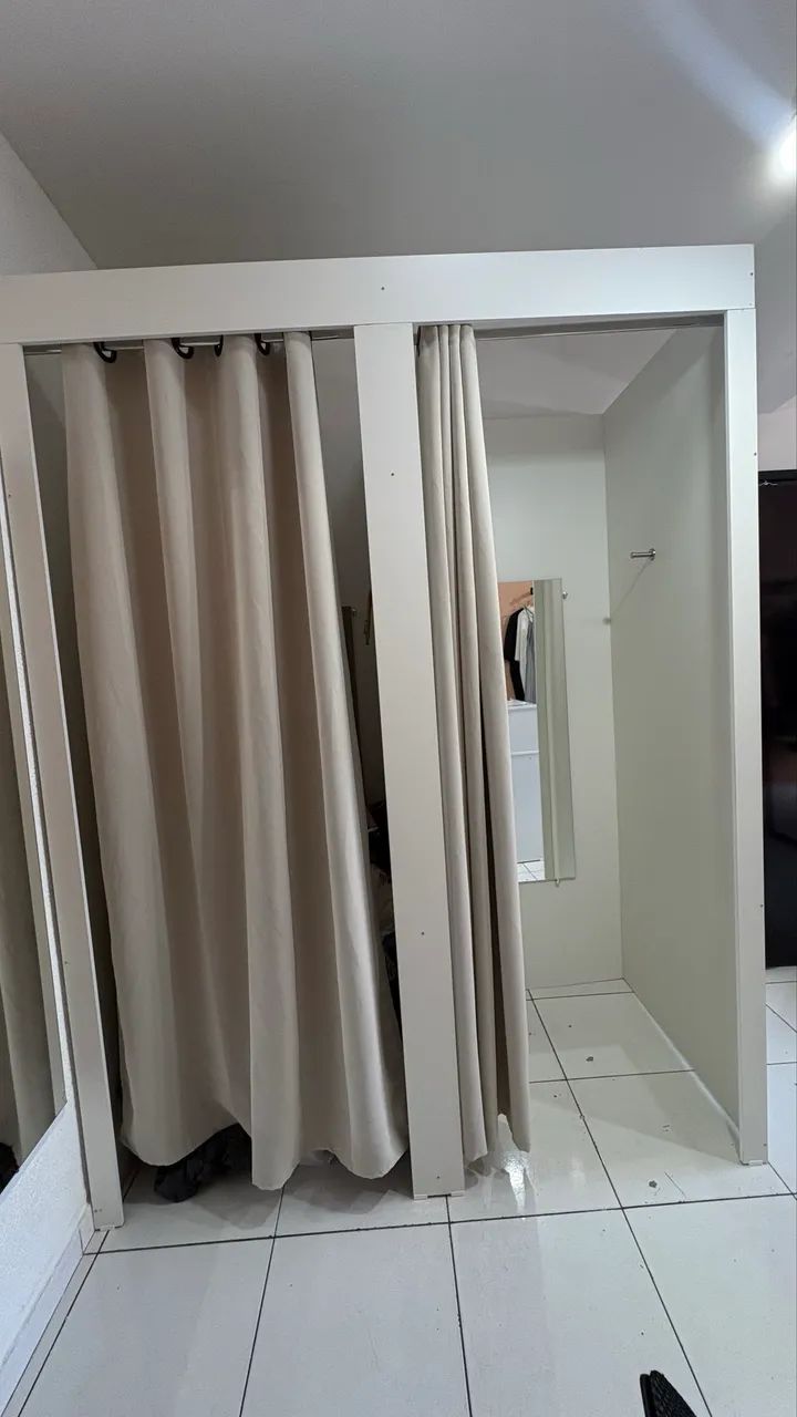 Provador loja de roupas mdf 