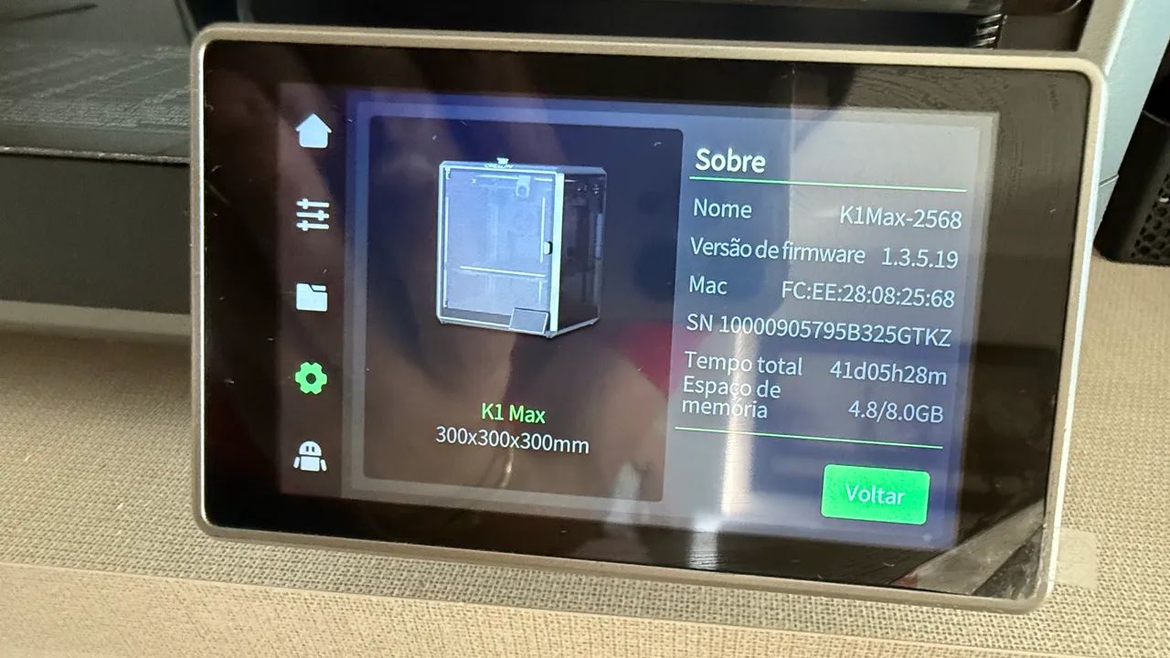 Impressora 3D Creality K1 Max 5 messes de uso. - Foto 5