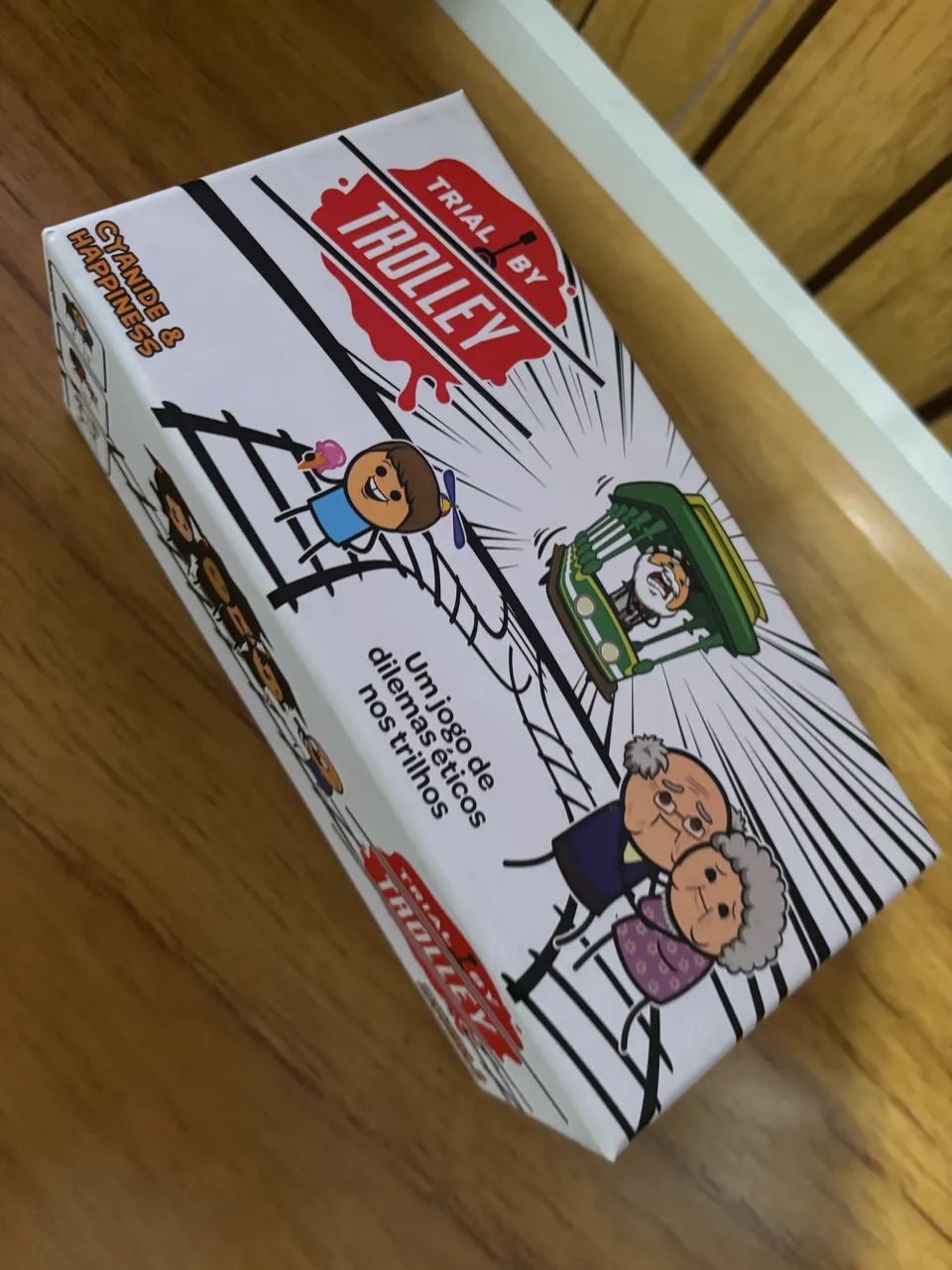 Jogo de tabuleiro - Trial by Trolley