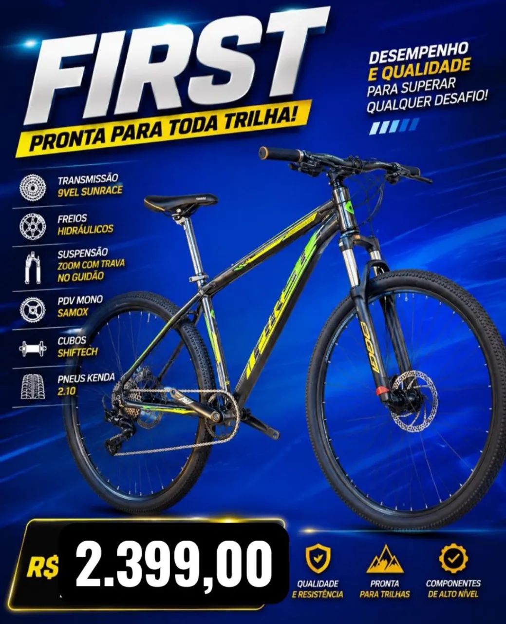 Ofertas imperdível de bicicletas - Foto 2