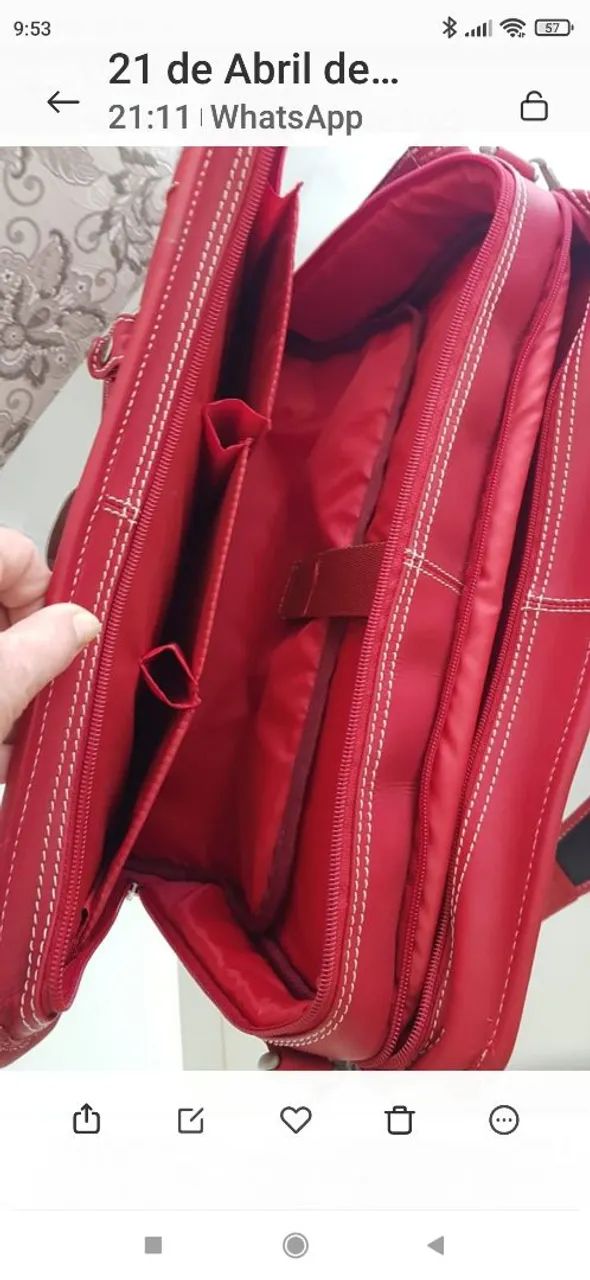 Maleta em couro - Foto 4