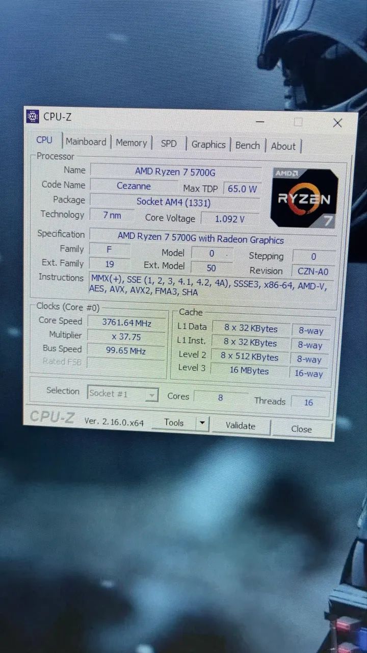 PC COMPLETO RYZEN 7 5700G + RX 6750 XT 12GB - Foto 3