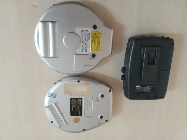 Walkman e Diskman - Lote com 3 unidades (defeito) - Foto 3