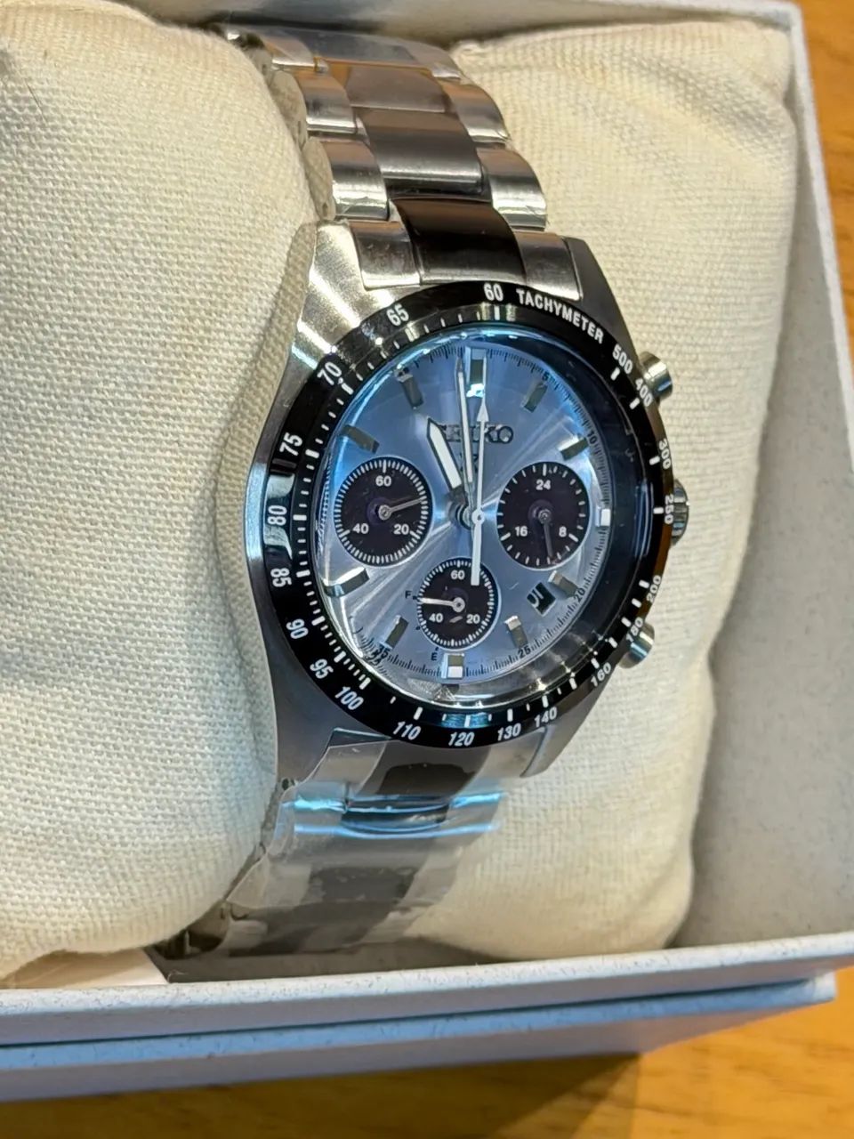Vende-se Seiko Prospex Speedtimer Solar SSC909 - Crystal Trophy - Foto 5