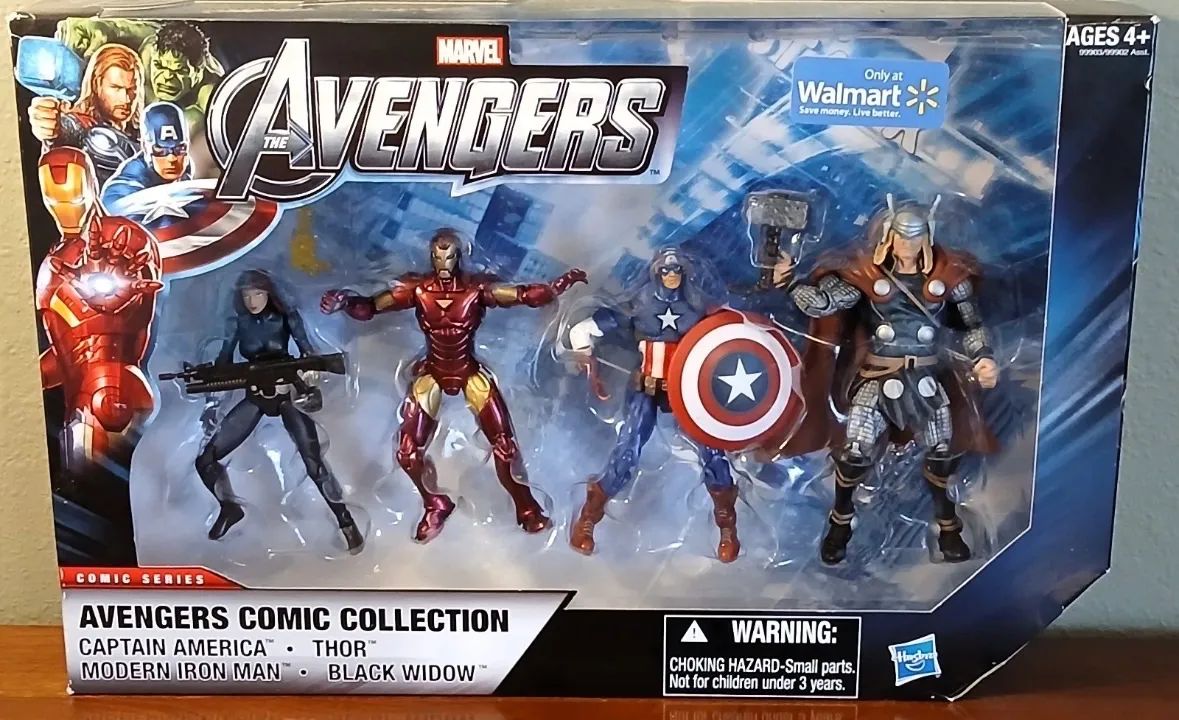 Marvel Universe Vingadores 8 pack lacrado - Foto 2