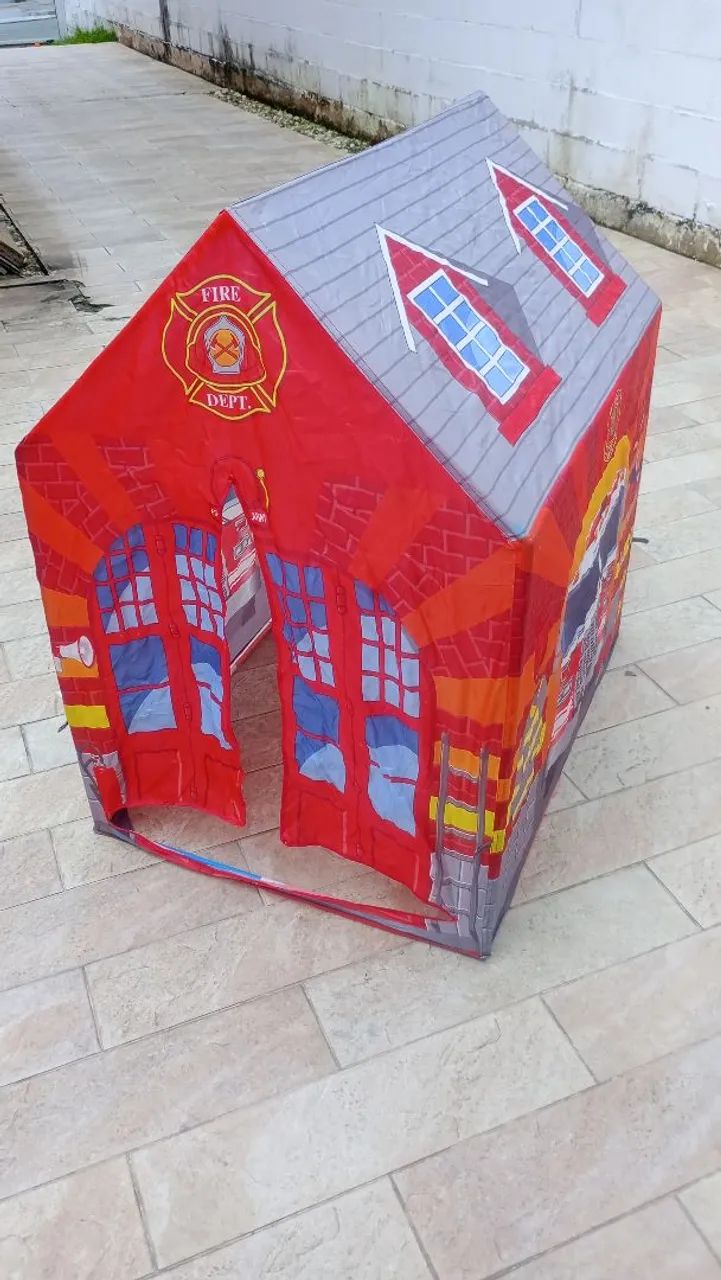 Casinha infantil Bombeiros 