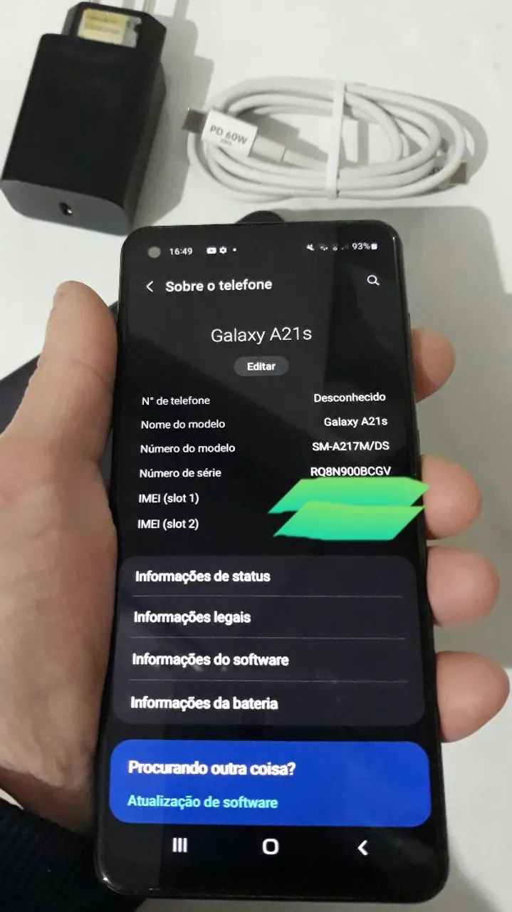Samsung A21s  , 64GB  , Android 12 , Excelente Estado - Foto 4