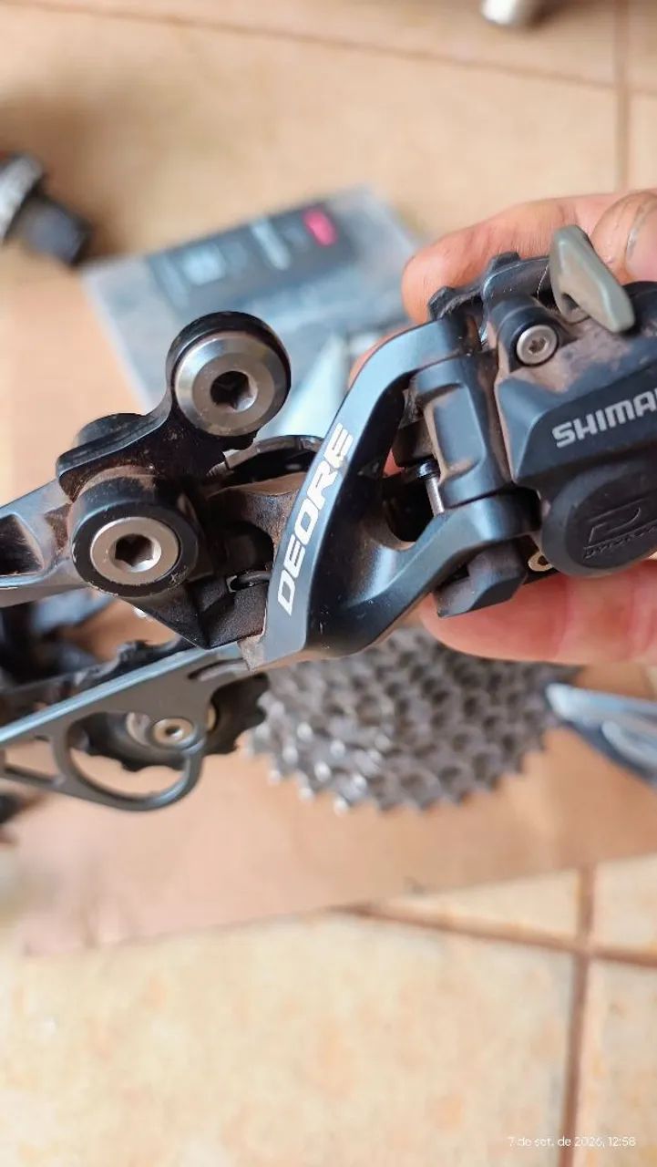 Kit relação Shimano Deore 2x10  - Foto 3