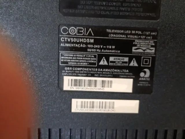 Smart TV Cobia 50 polegadas CTV50UHDSM - Foto 3