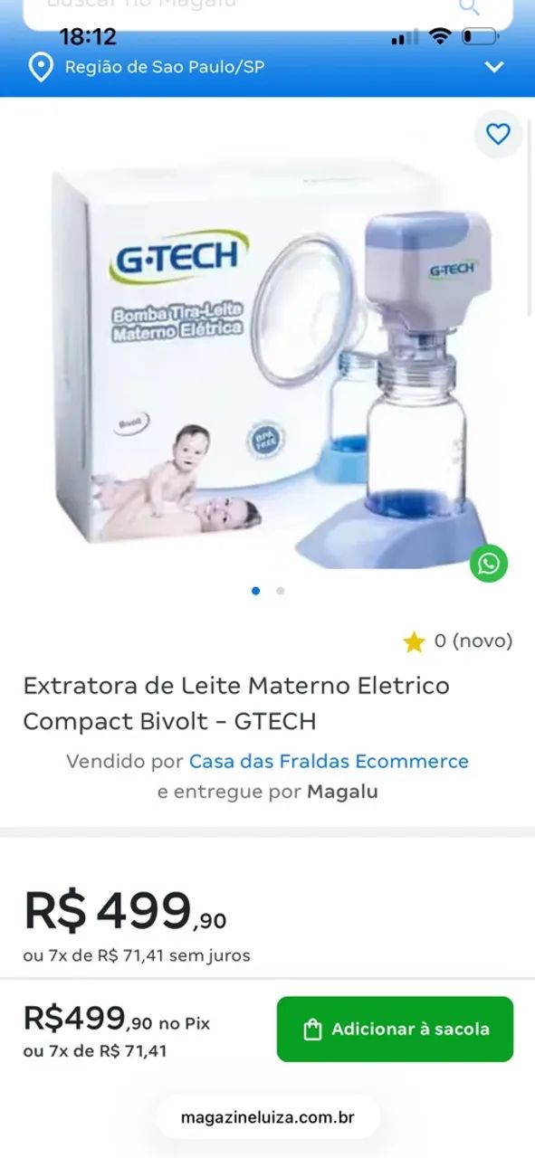 Extratora de leite automática  - Foto 3