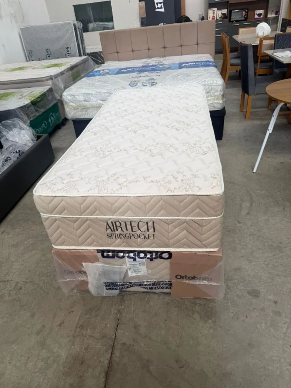 Cama Solteiro Airtech Ortobom - Foto 2
