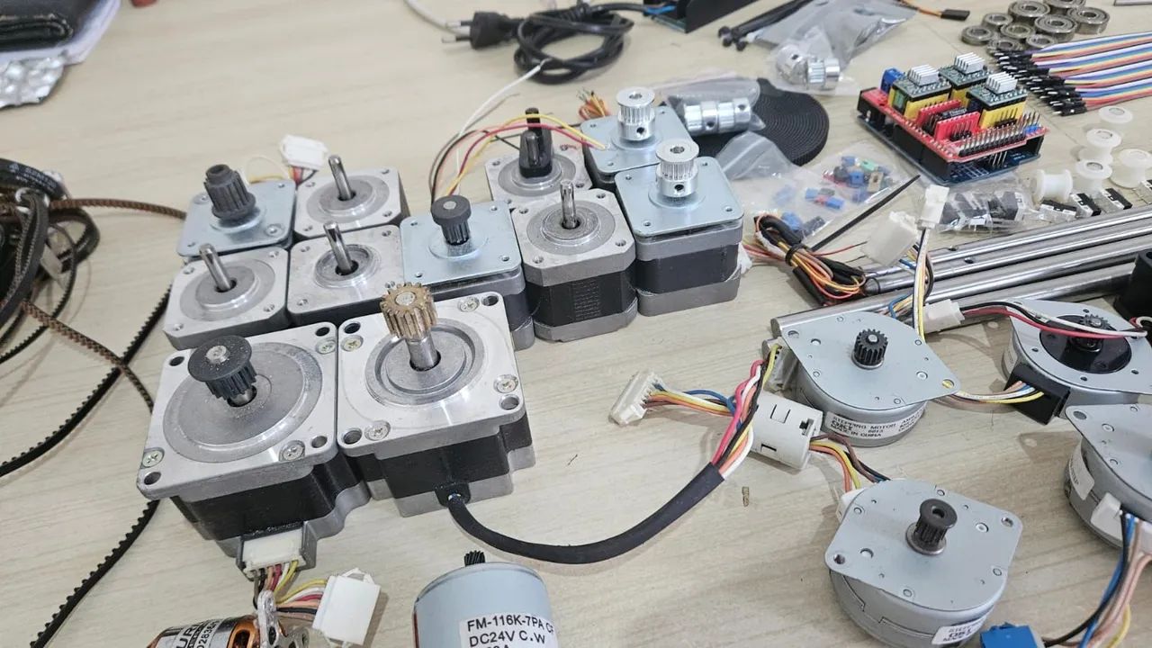 Motor de passo nema 17