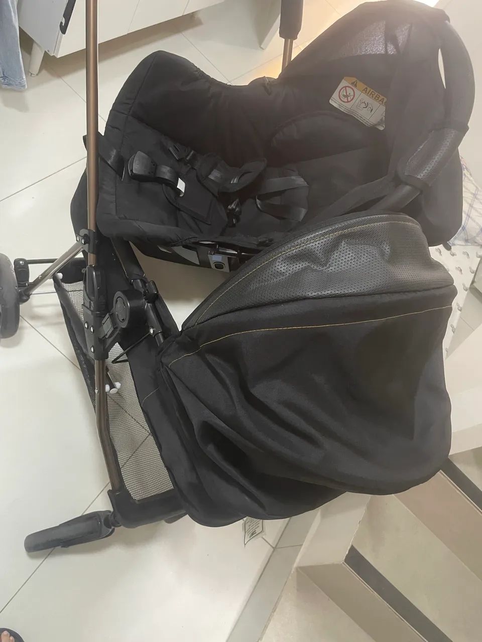 Carrinho de bebe 3 em 1 - Foto 5